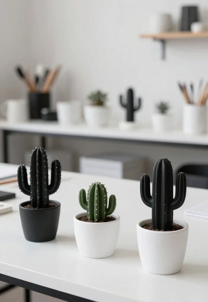 15 Cactus Pottery Painting Ideas With Playful Style 47 15 Cactus Pottery Painting Ideas With Playful Style - 7. Minimalist Cactus Design 1