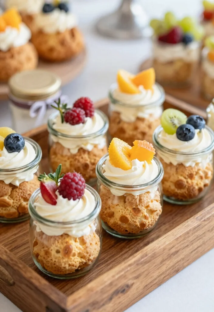 15 Choux Pastry Plating Ideas With Elegant Detail 64 15 Choux Pastry Plating Ideas With Elegant Detail - 14. Unique Serving Containers 1