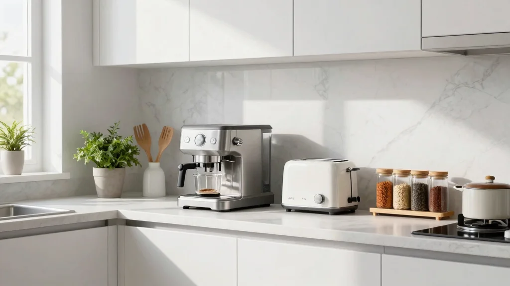 15 Kitchen Counter Organization Appliances Ideas That Look Clean