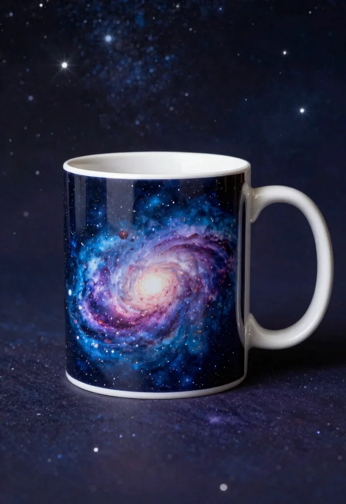 15 Painting Pottery Mug Ideas With Artistic Flair 40 15 Painting Pottery Mug Ideas With Artistic Flair - 10. Galaxy Inspired 1
