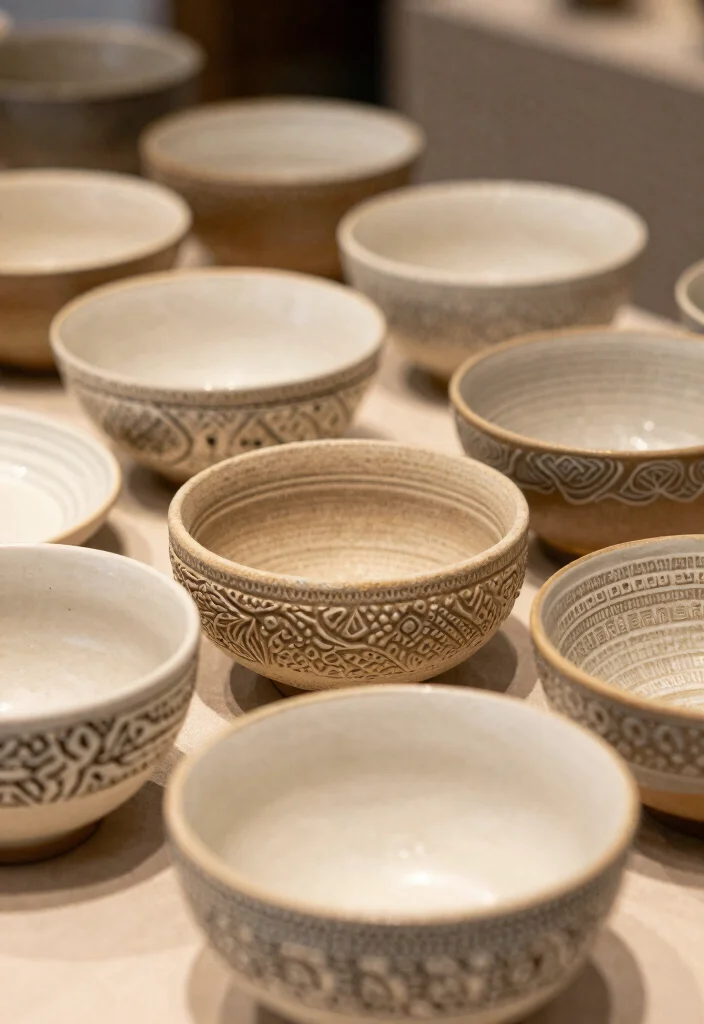 15 Pottery Painting Bowl 2026 Trending Ideas With Cute Designs 42 15 Pottery Painting Bowl 2026 Trending Ideas With Cute Designs - 10. Textured Pottery Designs 1