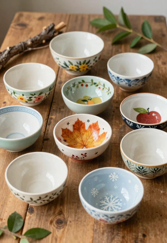 15 Pottery Painting Bowl 2026 Trending Ideas With Cute Designs 41 15 Pottery Painting Bowl 2026 Trending Ideas With Cute Designs - 9. Seasonal Themes 1