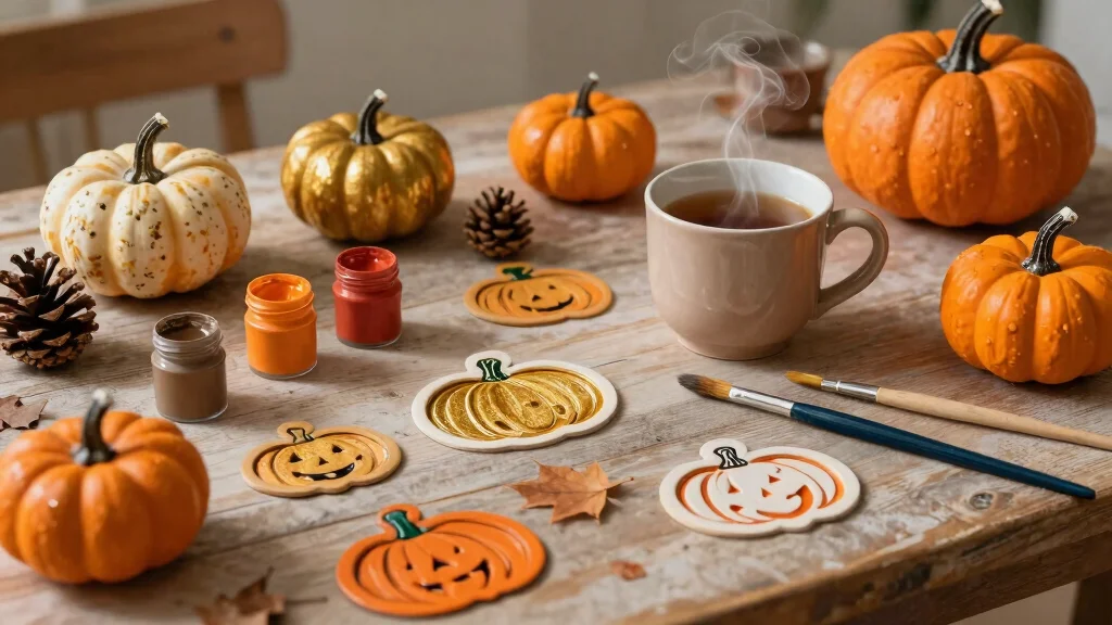 15 Pumpkin Pottery Painting Ideas With Cozy Autumn Vibes