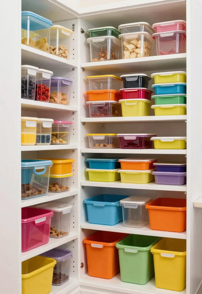 15 Small Kitchen Pantry Organization Ideas That Work Wonders 27 15 Small Kitchen Pantry Organization Ideas That Work Wonders - 7. Color-Coding Your Pantry 1