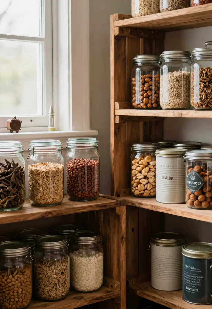 15 Small Kitchen Pantry Organization Ideas That Work Wonders 28 15 Small Kitchen Pantry Organization Ideas That Work Wonders - 8. Upcycled Containers 1