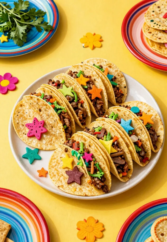 15 Taco Plating Ideas With Creative Style 53 15 Taco Plating Ideas With Creative Style - 13. Tortilla Art 1