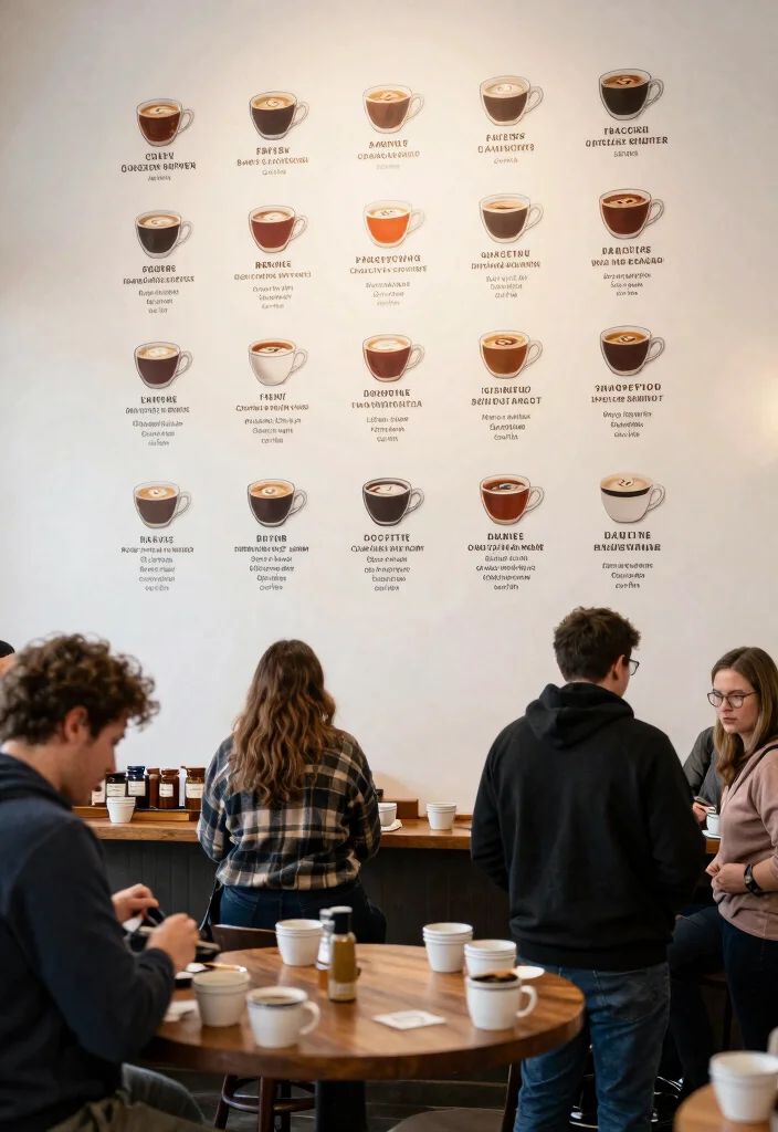 16 Church Coffee Bar Ideas That Feel Warm & Welcoming 31 16 Church Coffee Bar Ideas That Feel Warm & Welcoming - 11. Interactive Coffee Flavor Wall 1
