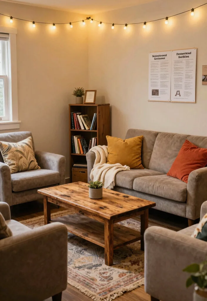 16 Church Coffee Bar Ideas That Feel Warm & Welcoming 2 16 Church Coffee Bar Ideas That Feel Warm & Welcoming - 2. Cozy Nook for Conversation 1