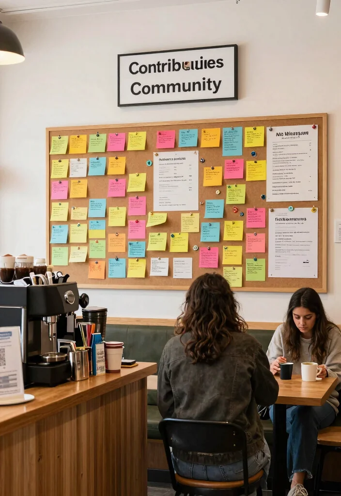 16 Church Coffee Bar Ideas That Feel Warm & Welcoming 16 16 Church Coffee Bar Ideas That Feel Warm & Welcoming - 6. Coffee and Community Board 1