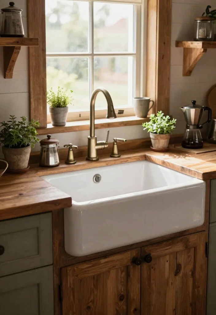 16 Coffee Bar Home 2026 Trending Ideas That Feel Cozy & Stylish 36 16 Coffee Bar Home 2026 Trending Ideas That Feel Cozy & Stylish - 6. Farmhouse Sink Integration 1