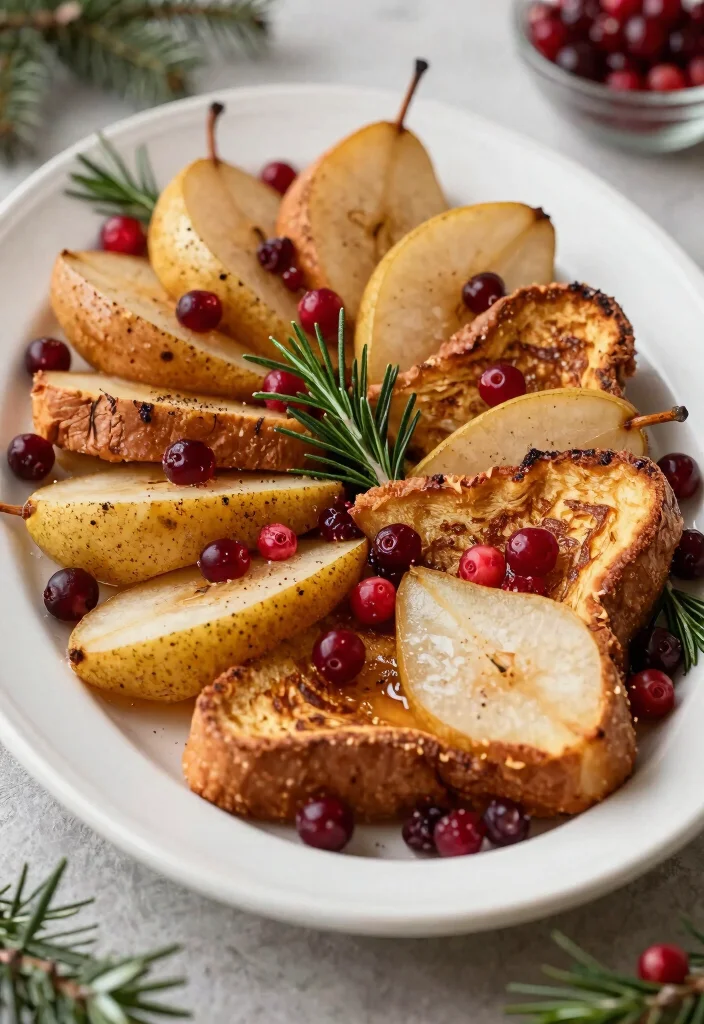 16 French Toast Plating Ideas That Feel Gourmet - 12. Festive Holiday Presentation 1