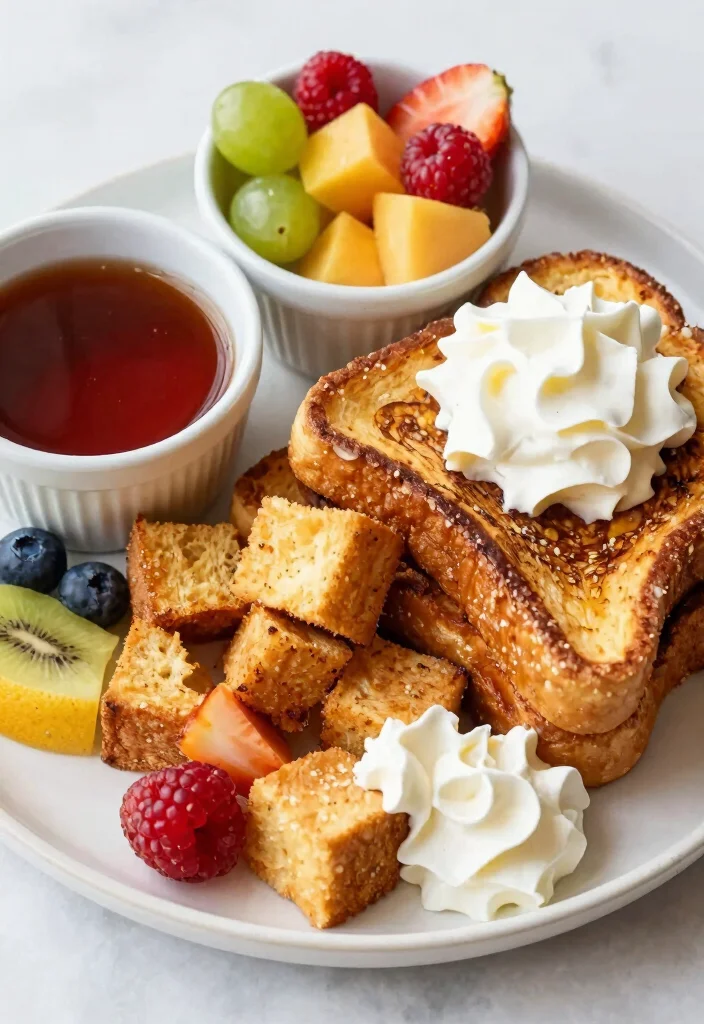 16 French Toast Plating Ideas That Feel Gourmet - 14. Deconstructed French Toast 1