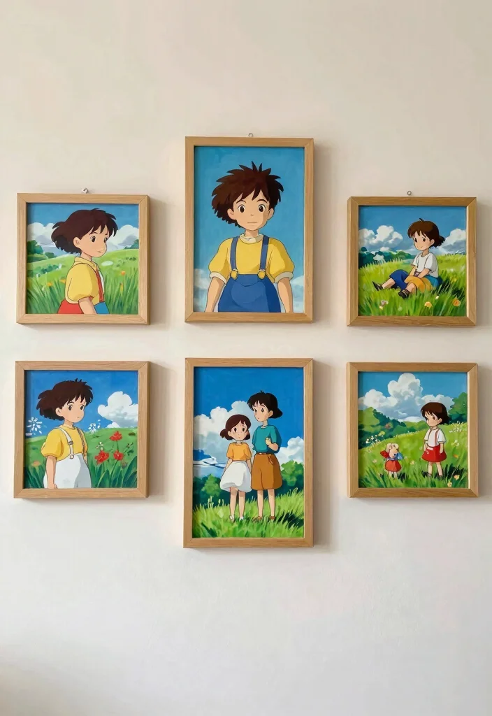 16 Ghibli Pottery Painting Ideas With Whimsical Charm 66 16 Ghibli Pottery Painting Ideas With Whimsical Charm - 16. Ghibli-Themed Wall Art 1
