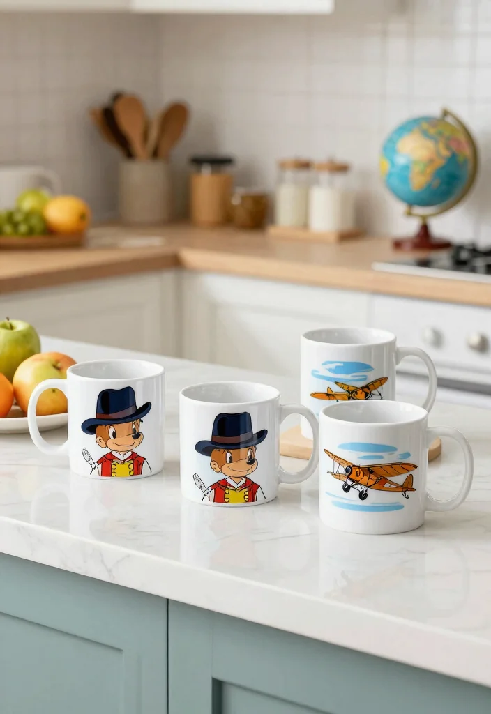 16 Ghibli Pottery Painting Ideas With Whimsical Charm 19 16 Ghibli Pottery Painting Ideas With Whimsical Charm - 9. Porco Rosso Themed Travel Mugs 1