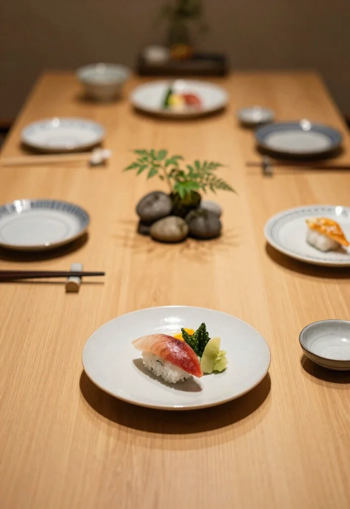 16 Japanese Plating Ideas With Minimal Artistic Style - 15. Mindful Eating Experience 1