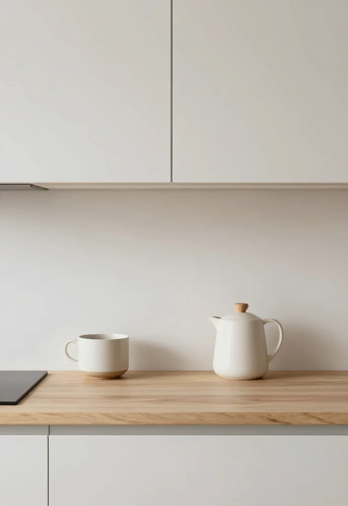 16 Kitchen Countertop Organization Ideas That Reduce Clutter - 16. Keep a Minimalist Mindset 1