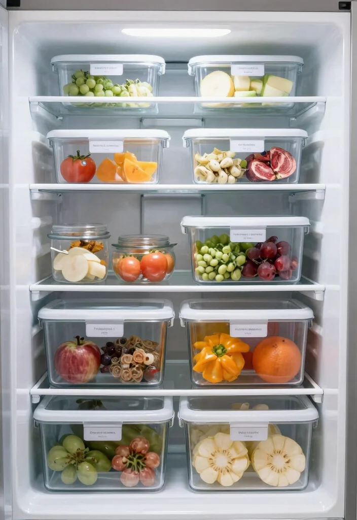 16 Kitchen Fridge Organization Ideas That Stay Neat 26 16 Kitchen Fridge Organization Ideas That Stay Neat - 6. Label Everything 1