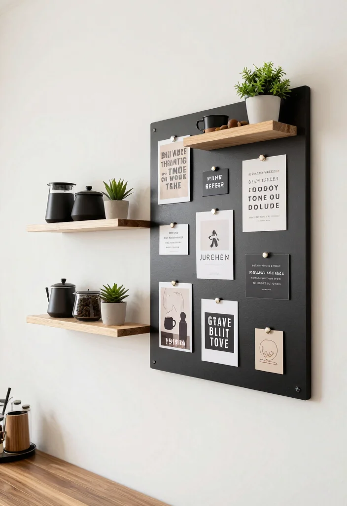 16 Minimalist Coffee Bar Ideas With Clean Aesthetic 65 16 Minimalist Coffee Bar Ideas With Clean Aesthetic - 15. Inspirational Coffee Wall 1