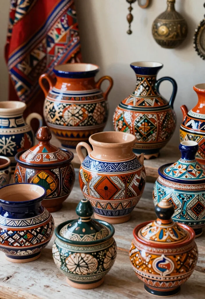 16 Pottery Inspiration Painting Ideas With Creative Patterns - 12. Unique Cultural Patterns 1