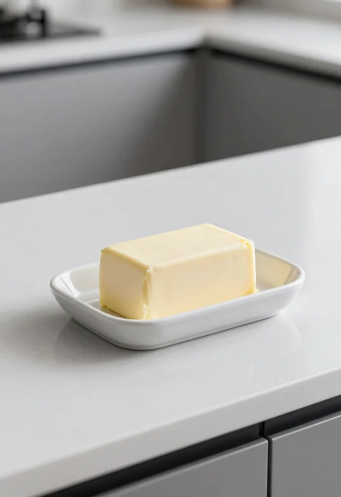 16 Pottery Painting Butter Dish Ideas With Charming Detail - 16. Minimalist Art: Clean and Chic 1