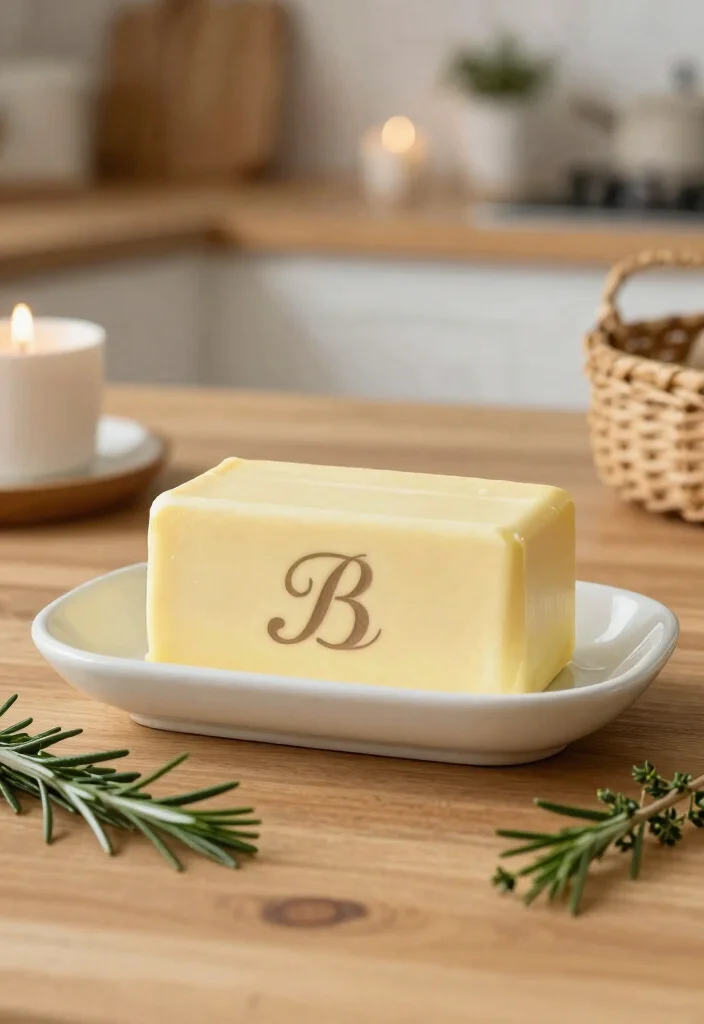 16 Pottery Painting Butter Dish Ideas With Charming Detail - 8. Personalized Designs: Make It Uniquely Yours 1