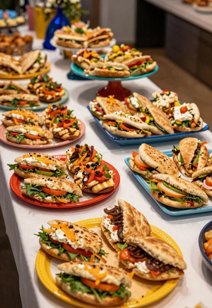 16 Sandwich Plating Presentation Ideas That Elevate Simple Meals - 12. Themed Sandwich Parties 1