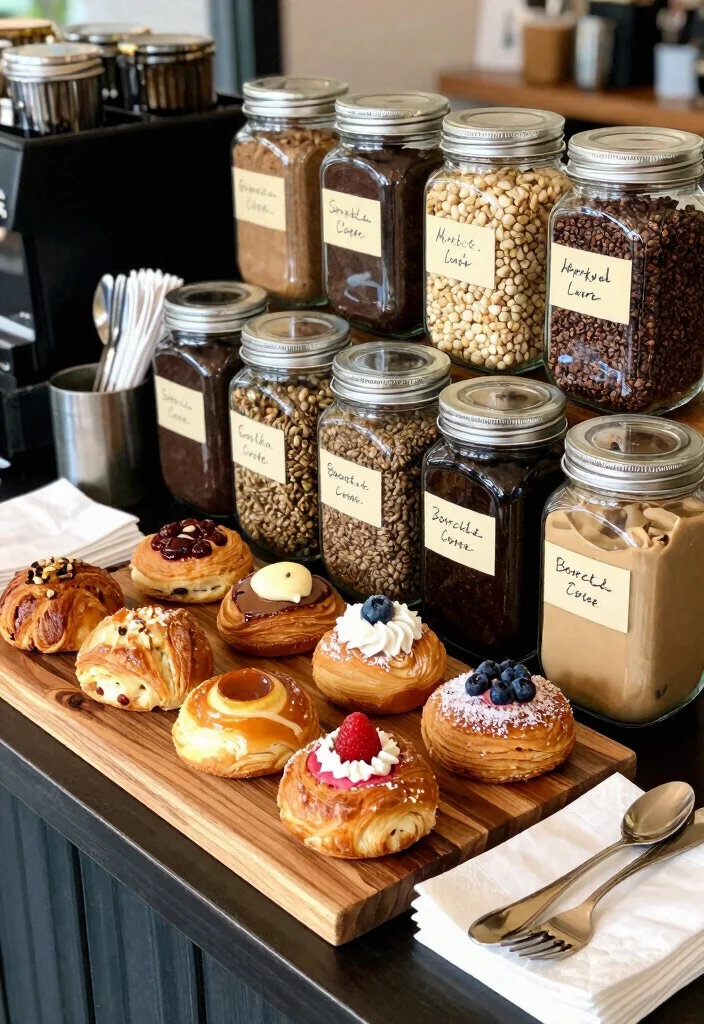 16 Spring Coffee Bar Ideas With Fresh Seasonal Decor - 5. Seasonal Coffee Blends 1