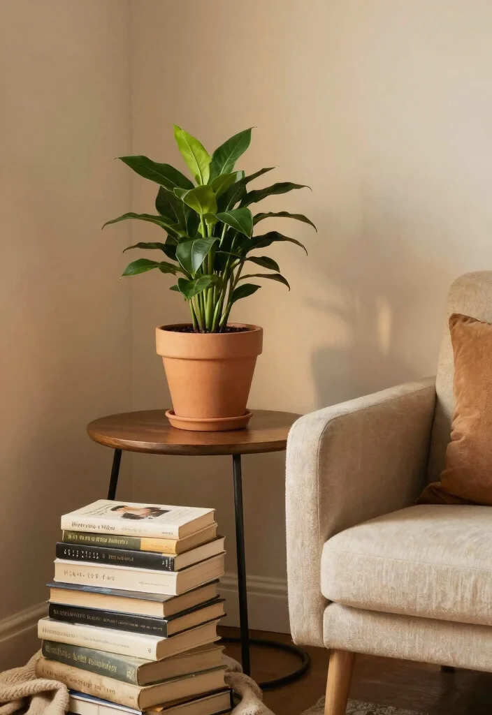 16 ZZ Plant Decor Ideas With Modern Green Vibes 54 16 ZZ Plant Decor Ideas With Modern Green Vibes - 14. Cozy Reading Nooks 1