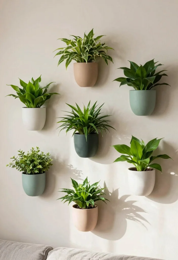16 ZZ Plant Decor Ideas With Modern Green Vibes 2 16 ZZ Plant Decor Ideas With Modern Green Vibes - 2. Wall-Mounted Planters 1