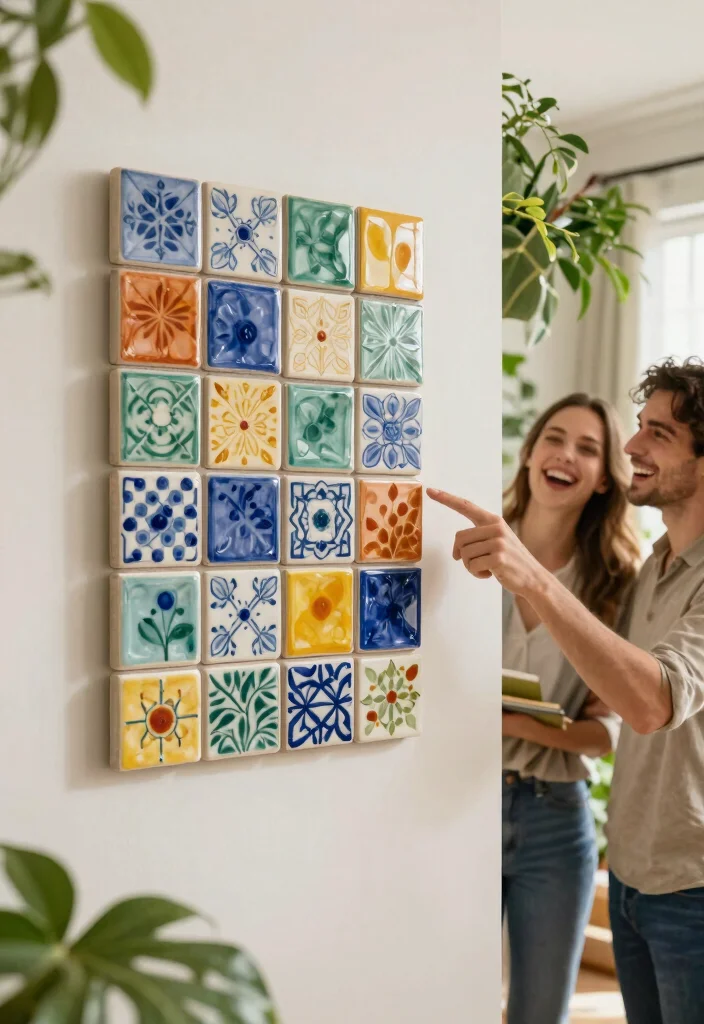 17 Couple Pottery Painting Ideas for a Cute Date Night 50 17 Couple Pottery Painting Ideas for a Cute Date Night - 10. Customized Wall Art 1