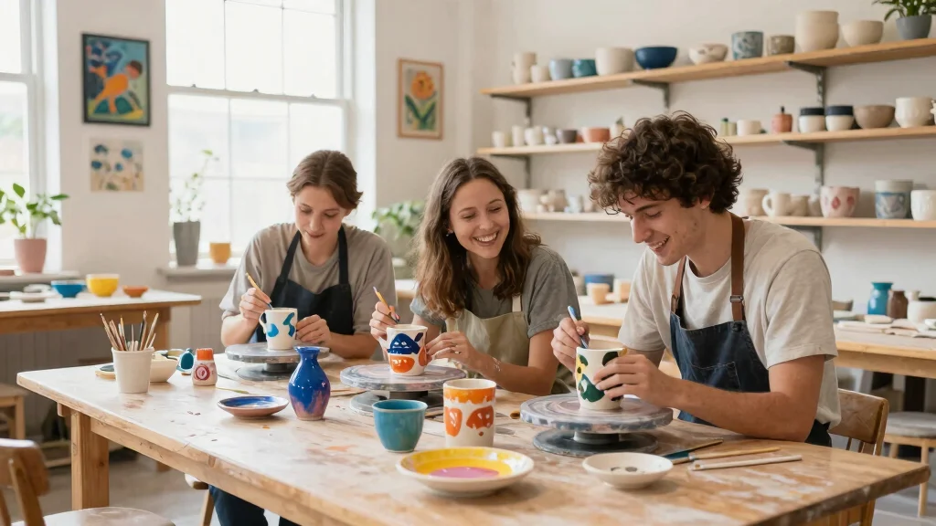 17 Couple Pottery Painting Ideas for a Cute Date Night
