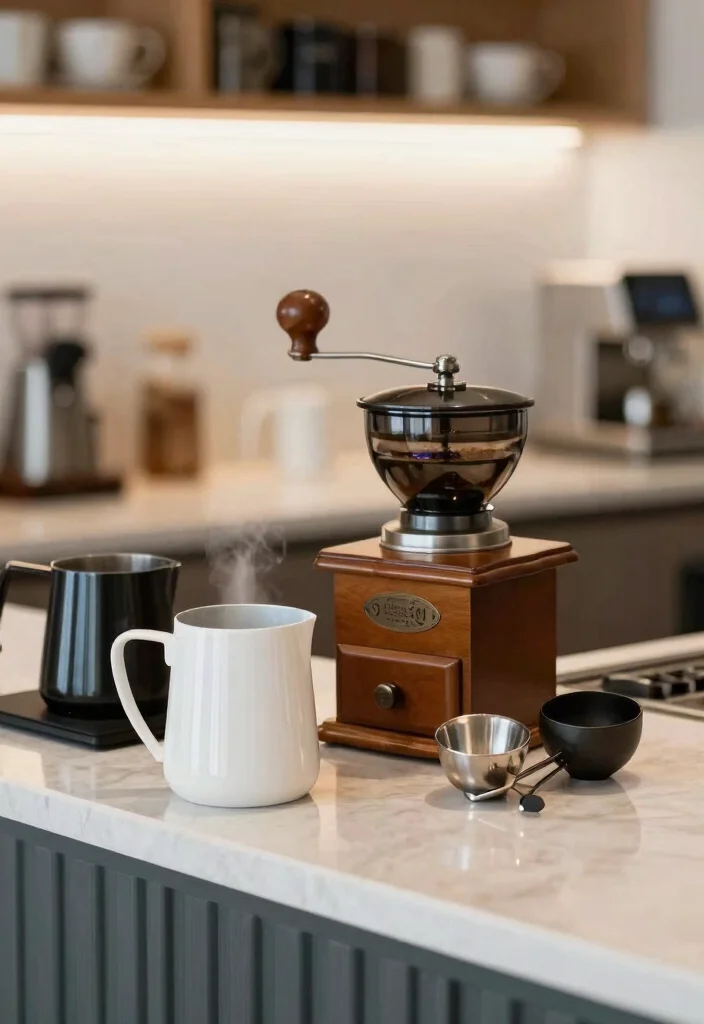17 Keurig Coffee Bar Ideas Kitchen Counter That Save Space - 16. Unique Coffee Brewing Accessories 1