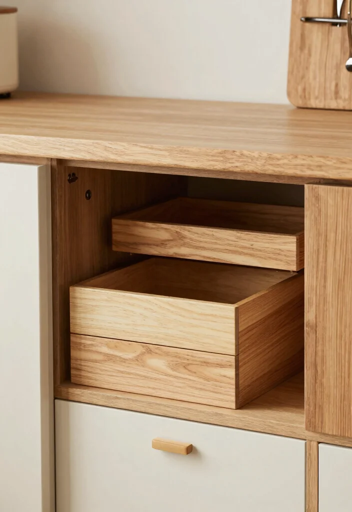 17 Kitchen Cabinet Organization 2026 Trending Ideas That Maximize Storage - 15. Natural Wood Accents 1