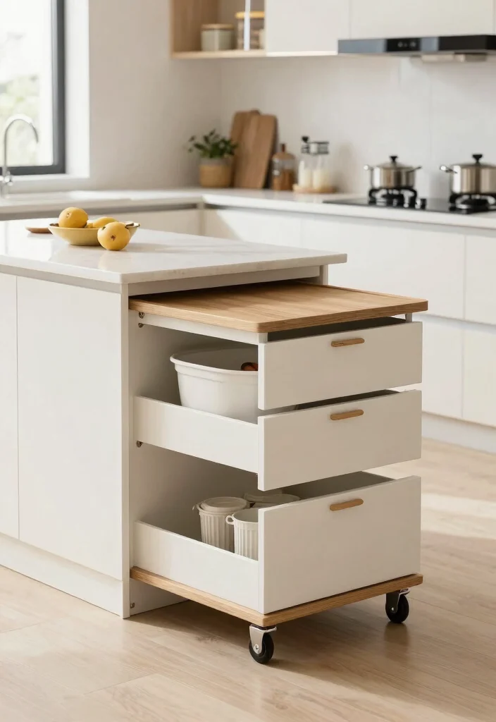 17 Kitchen Cabinet Organization 2026 Trending Ideas That Maximize Storage - 16. Multi-Functional Furniture 1