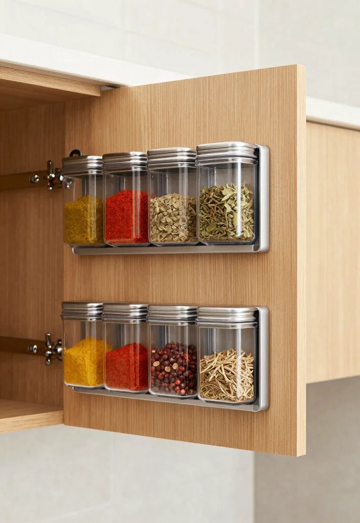 17 Kitchen Cabinet Organization 2026 Trending Ideas That Maximize Storage - 2. Magnetic Spice Racks 1