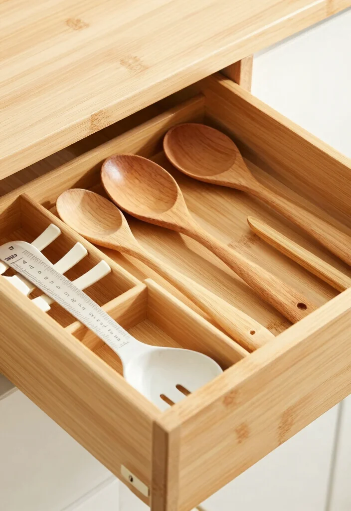 17 Kitchen Cabinet Organization 2026 Trending Ideas That Maximize Storage - 3. Bamboo Drawer Dividers 1