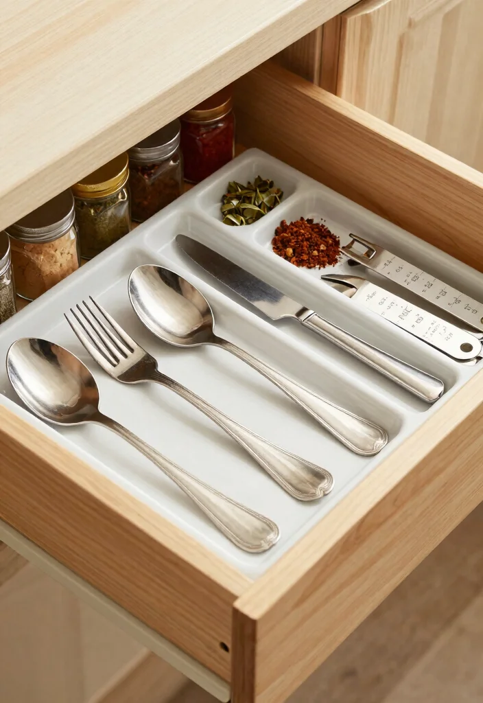 17 Kitchen Storage Organization Small Space Ideas That Save Room 2 17 Kitchen Storage Organization Small Space Ideas That Save Room - 2. Invest in Drawer Organizers 1