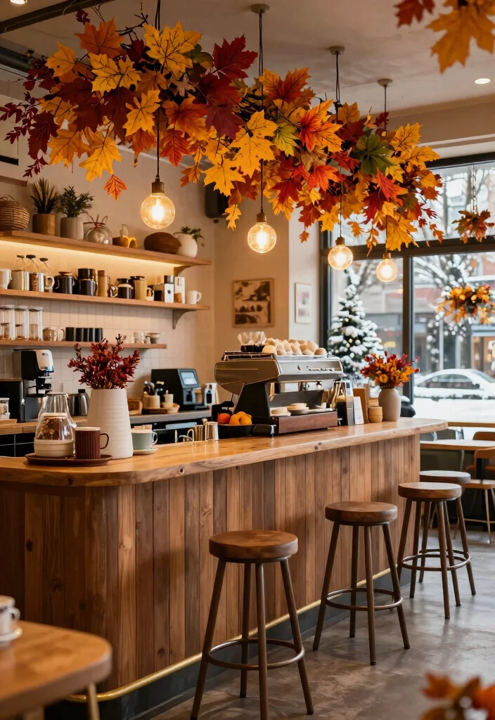 17 Kitchen With Coffee Bar Ideas That Elevate Your Space 55 17 Kitchen With Coffee Bar Ideas That Elevate Your Space - 15. Cozy Seasonal Coffee Themes 1