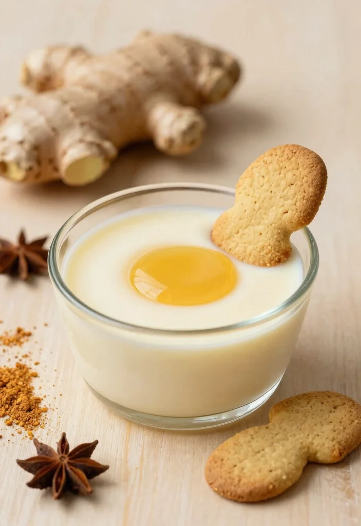 17 Panna Cotta Plating Ideas With Beautiful Presentation - 11. Ginger Spice 1