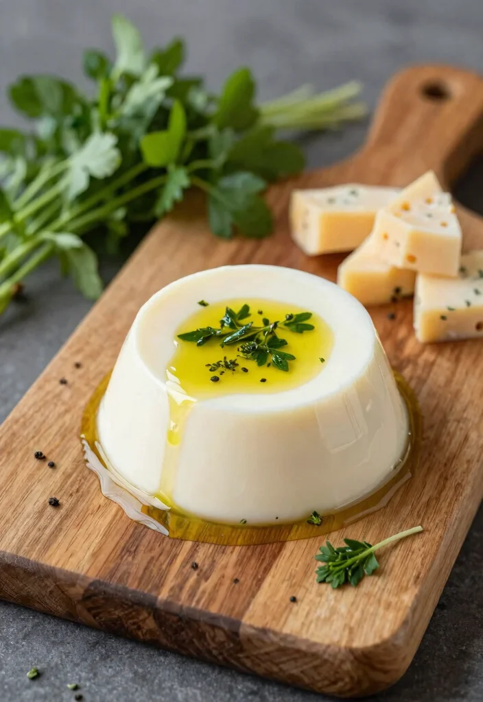 17 Panna Cotta Plating Ideas With Beautiful Presentation - 14. Savory Twist 1