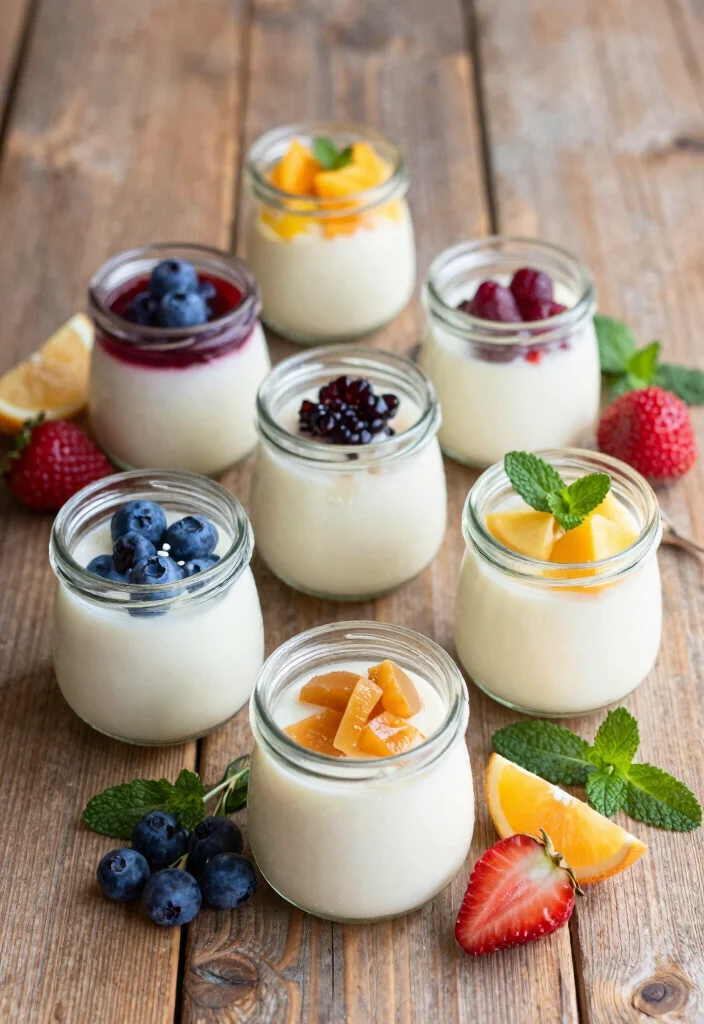 17 Panna Cotta Plating Ideas With Beautiful Presentation - 17. Seasonal Inspiration 1
