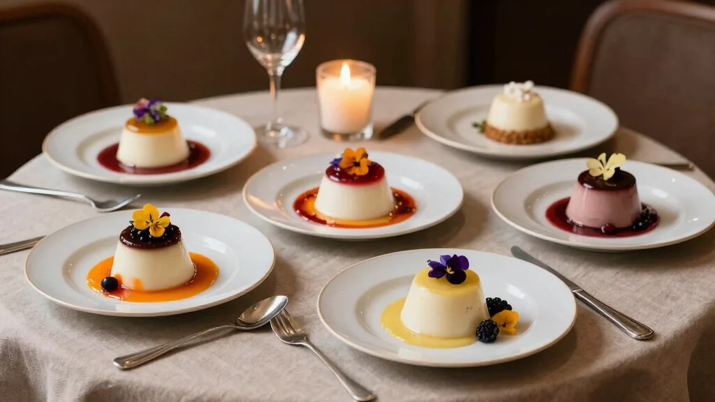 17 Panna Cotta Plating Ideas With Beautiful Presentation