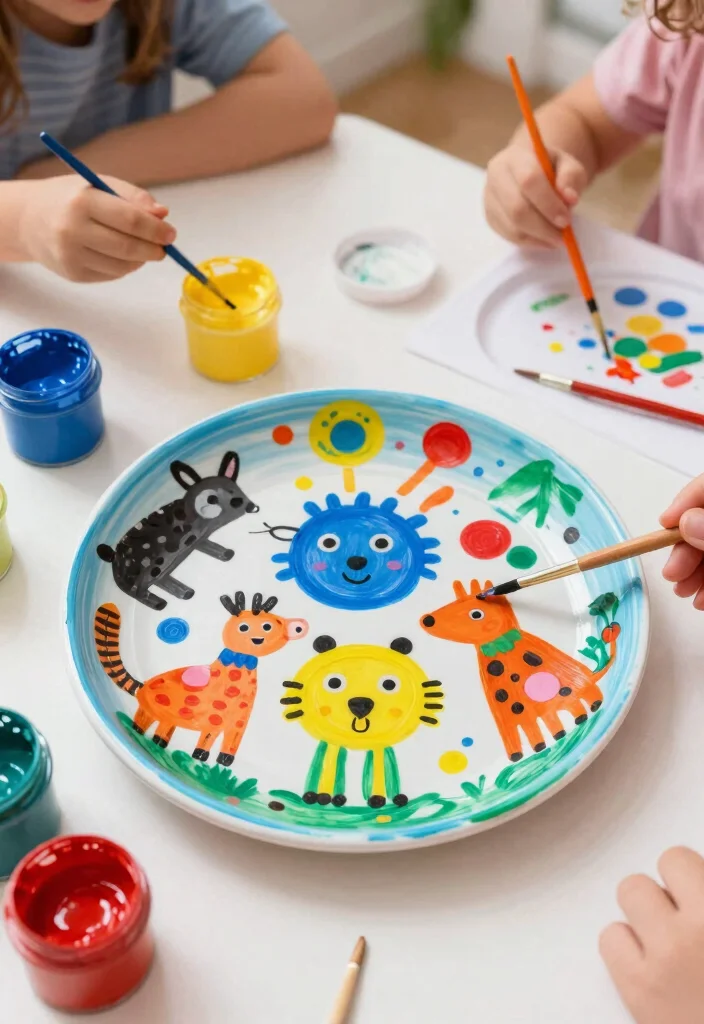 17 Pottery Painting Ideas Trinket Dish That Look Adorable - 13. Kid-Friendly Designs 1
