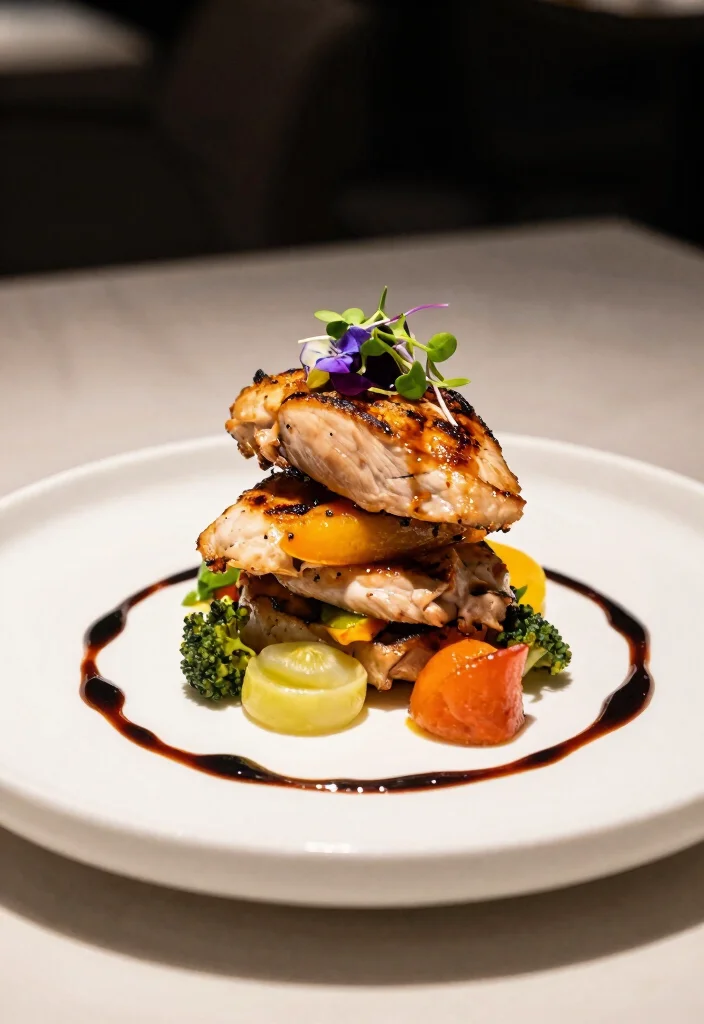 17 Restaurant Plating Ideas That Feel Fine Dining - 1. The Art of Stack & Layer 1