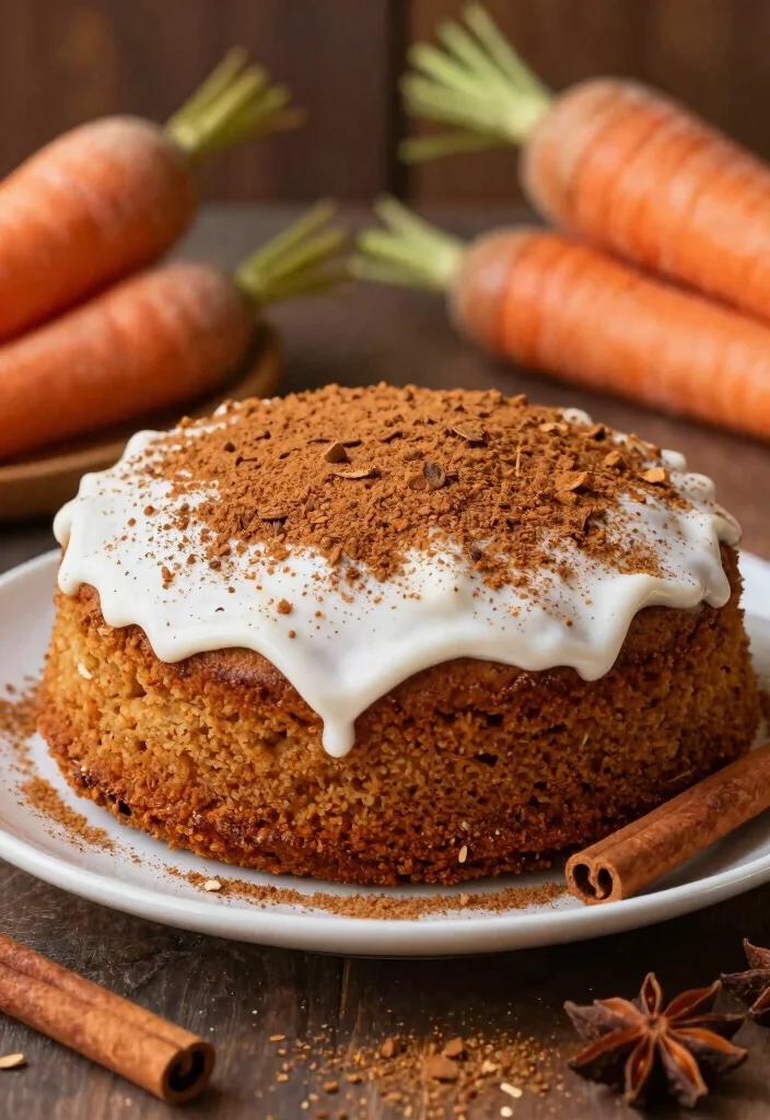 18 Carrot Cake Plating Ideas With Sweet Finishing Touch - 11. Seasonal Spice Infusion 1
