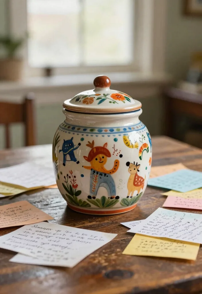 18 Mother’s Day Pottery Painting Ideas With Heartfelt Meaning 32 18 Mother’s Day Pottery Painting Ideas With Heartfelt Meaning - 10. Meaningful Memory Jars 1