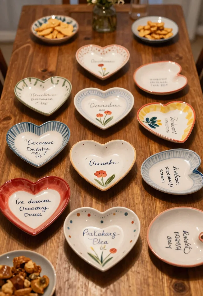 18 Mother’s Day Pottery Painting Ideas With Heartfelt Meaning 38 18 Mother’s Day Pottery Painting Ideas With Heartfelt Meaning - 16. Loving Heart Plates 1