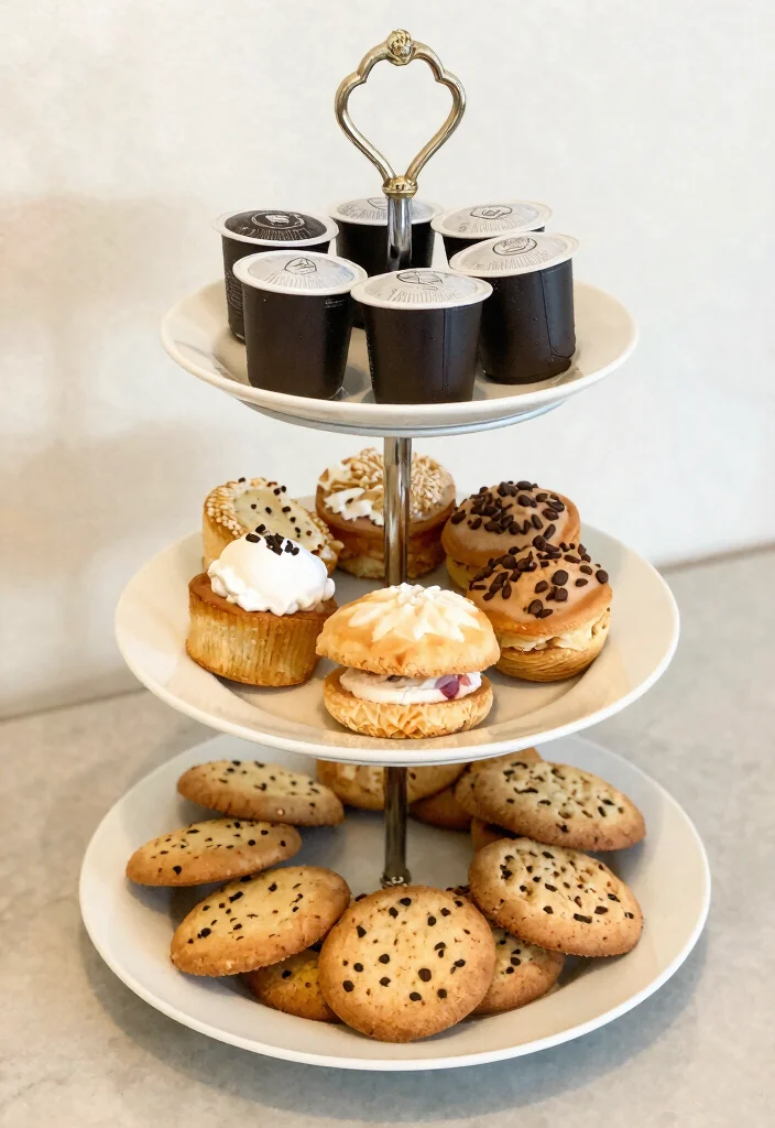 18 Vintage Coffee Bar Ideas With Charming Retro Vibes 42 18 Vintage Coffee Bar Ideas With Charming Retro Vibes - 12. Multi-Tiered Coffee Stand 1