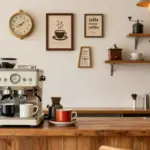 18 Vintage Coffee Bar Ideas With Charming Retro Vibes