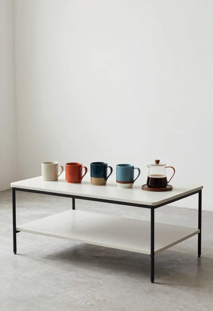 18 Vintage Coffee Bar Ideas With Charming Retro Vibes 68 18 Vintage Coffee Bar Ideas With Charming Retro Vibes - 18. Mid-Century Modern Coffee Station 1